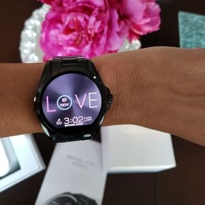 Michael Kors Access Unisex Runway Black